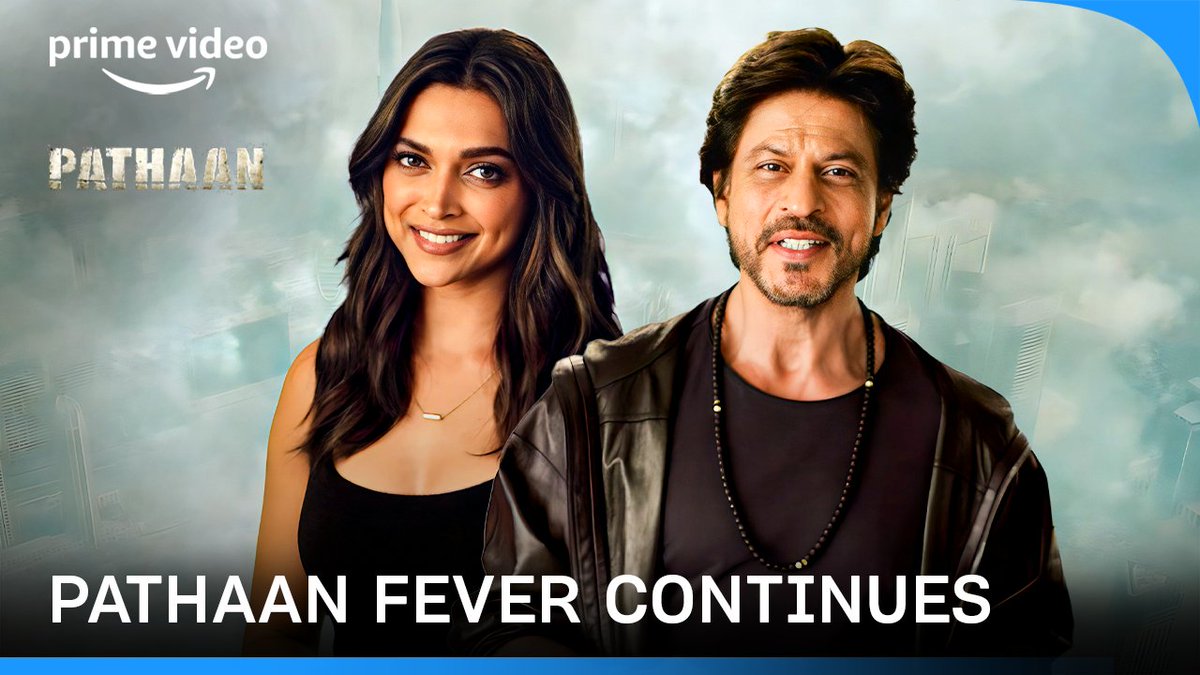 Pathaan fever is on and some of us are clearly going all out with it! 🤩 #PathaanOnPrime, watch now in Hindi, Tamil and Telugu Shah Rukh Khan Deepika Padukone John Abraham #SiddharthAnand Yash Raj Films