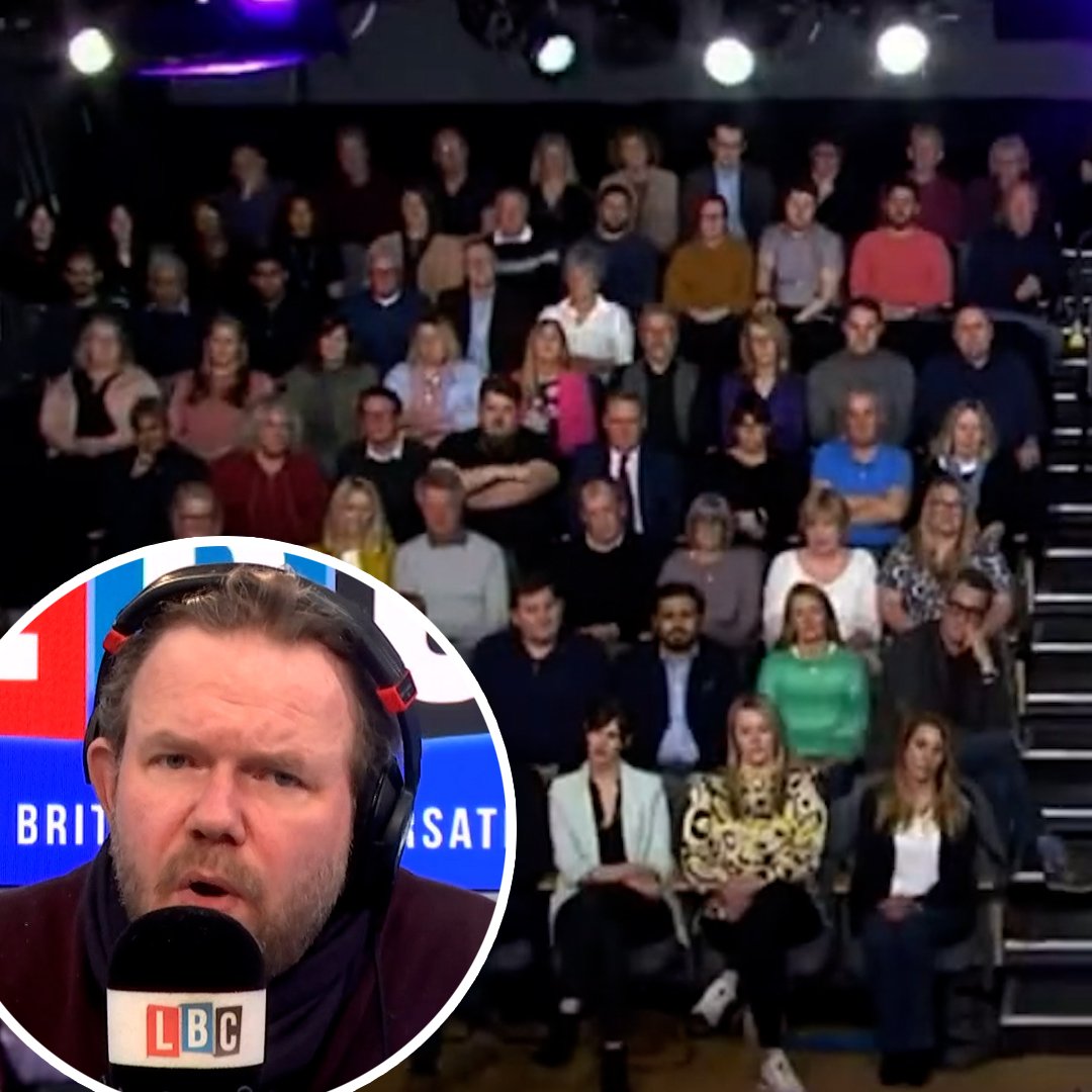 'Even in an audience that's selected to skew towards the Tories - not a single person put their hand up.' James O'Brien’s reaction to Question Time presenter Fiona Bruce asking whether Boris Johnson was telling the truth.
