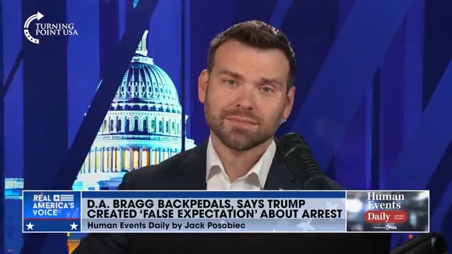 BREAKING: "Fat Alvin doesn't have the goods" Jack Posobiec responds to the latest in President Trump's indictment story as New York D.A. Alvin Bragg has backpedaled now claiming that a Trump arrest was a "false expectation"