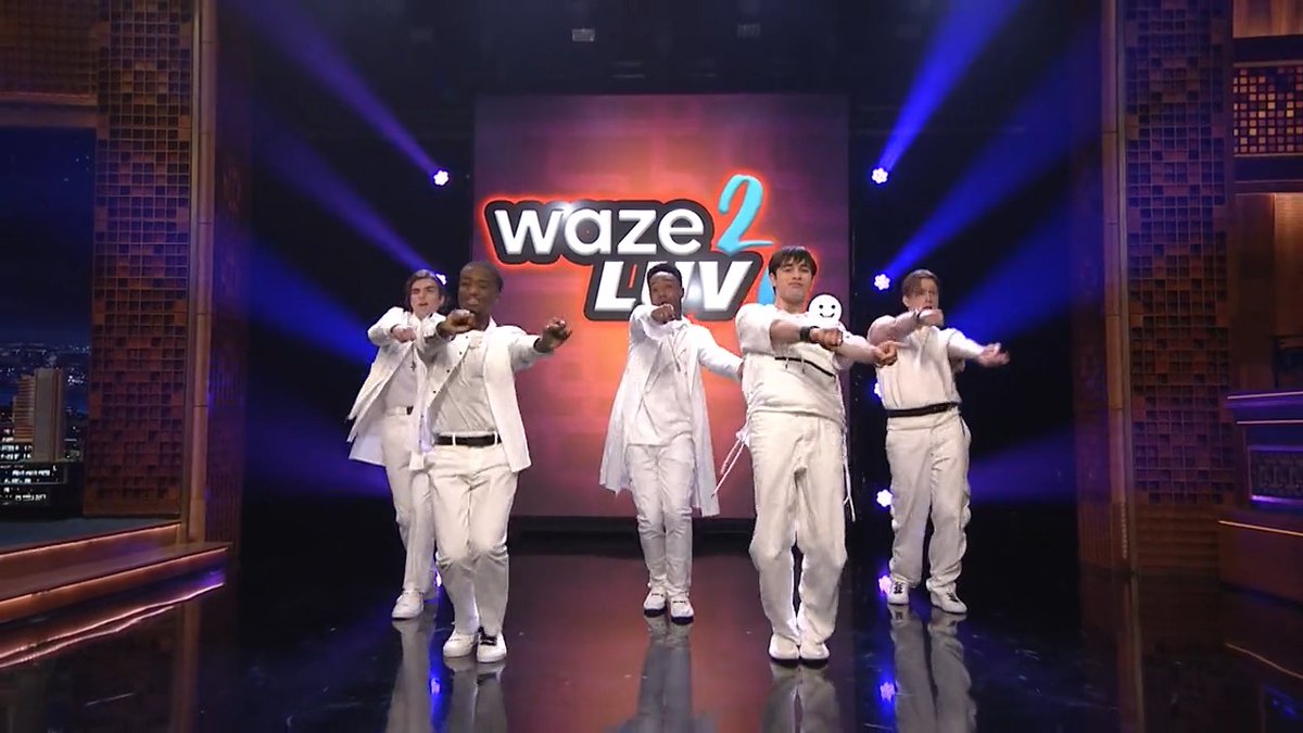 The waze 2 LUV U boy band make their first ever television appearance during Audience Suggestion Box. #FallonTonight
