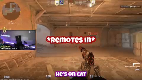 playing counter strike 2 remotely was an experience...