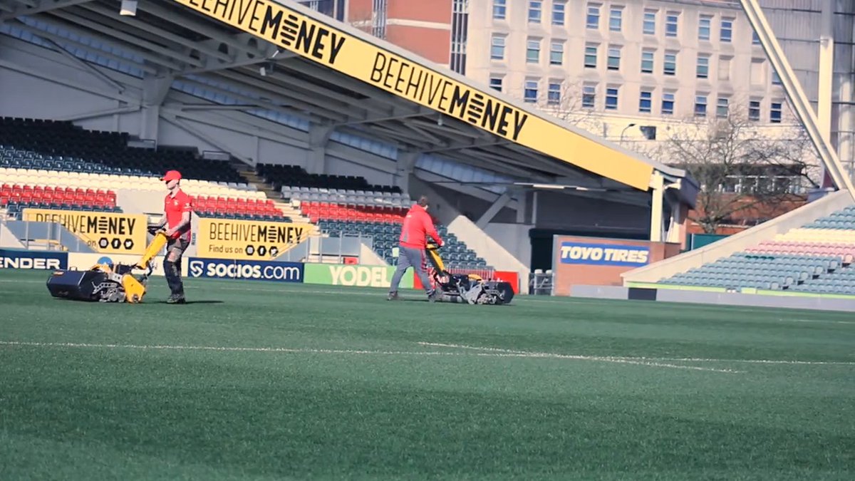 Leicester Tigers Head Groundsman Ed Mowe chats to us about #GroundsWeek2023. See what he had to say 👇