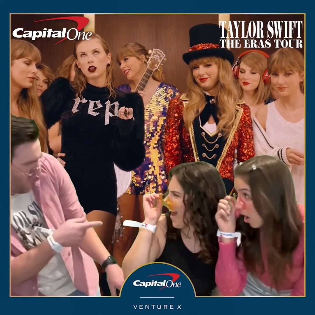 You’ll make the whole place shimmer when you step into the #TSxCapitalOne Elevator at #TSTheErasTour!