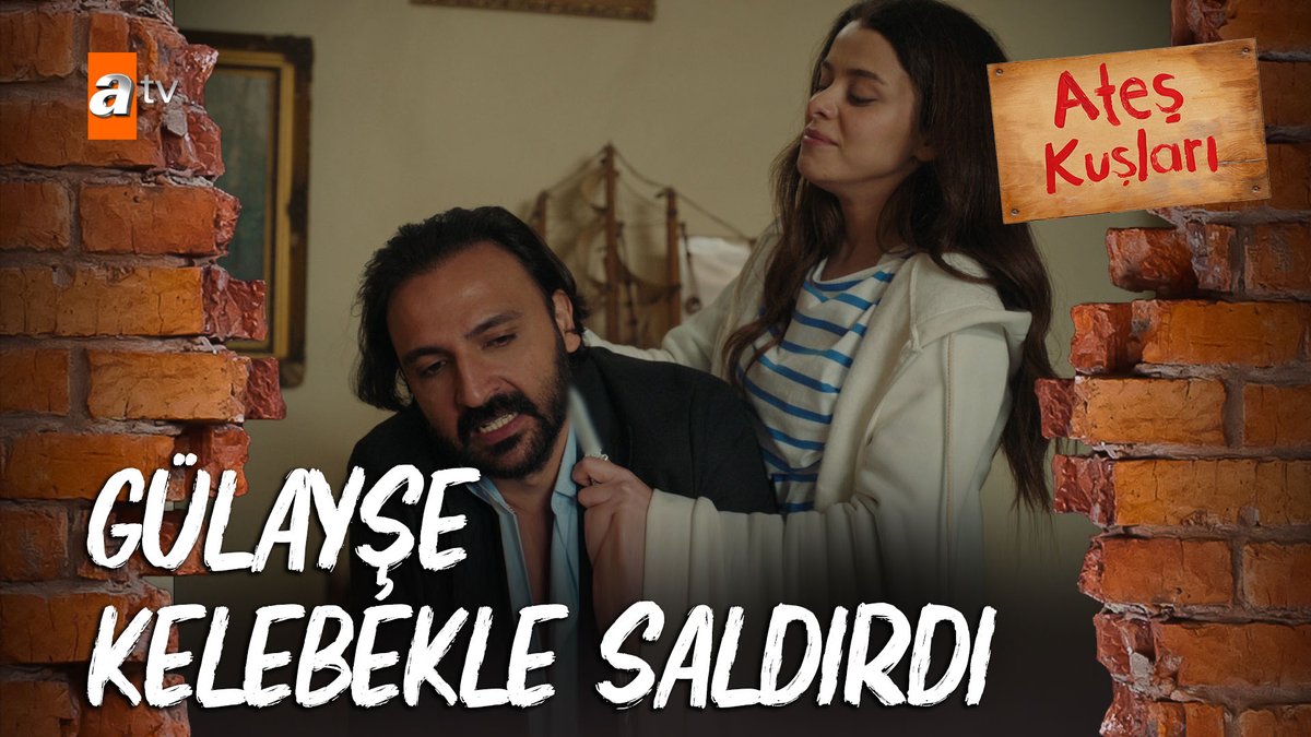 Kelebekle saldırdı💣 “Aşk dediğin böyle bir şey değil…” #AteşKuşları atv