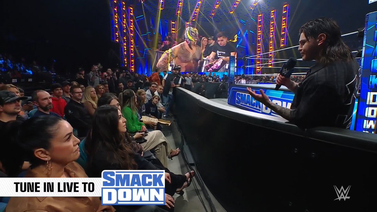 REY HAS HAD ENOUGH! 👊💥 Dominik has pushed his father ♛Rey Mysterio❔ too far! #SmackDown