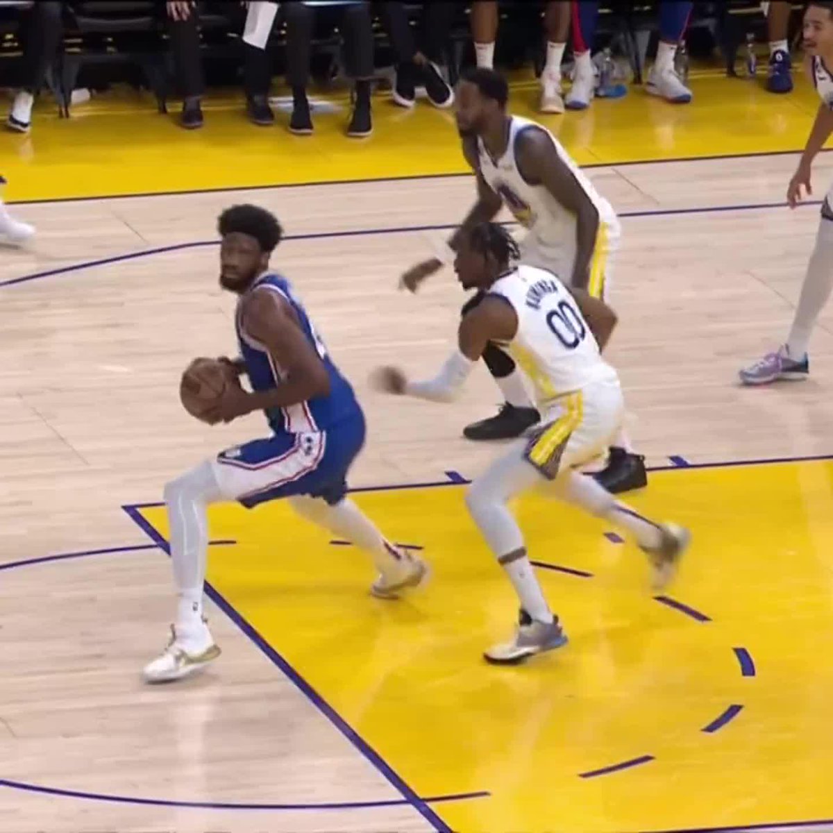 Embiid's footwork 🔥
