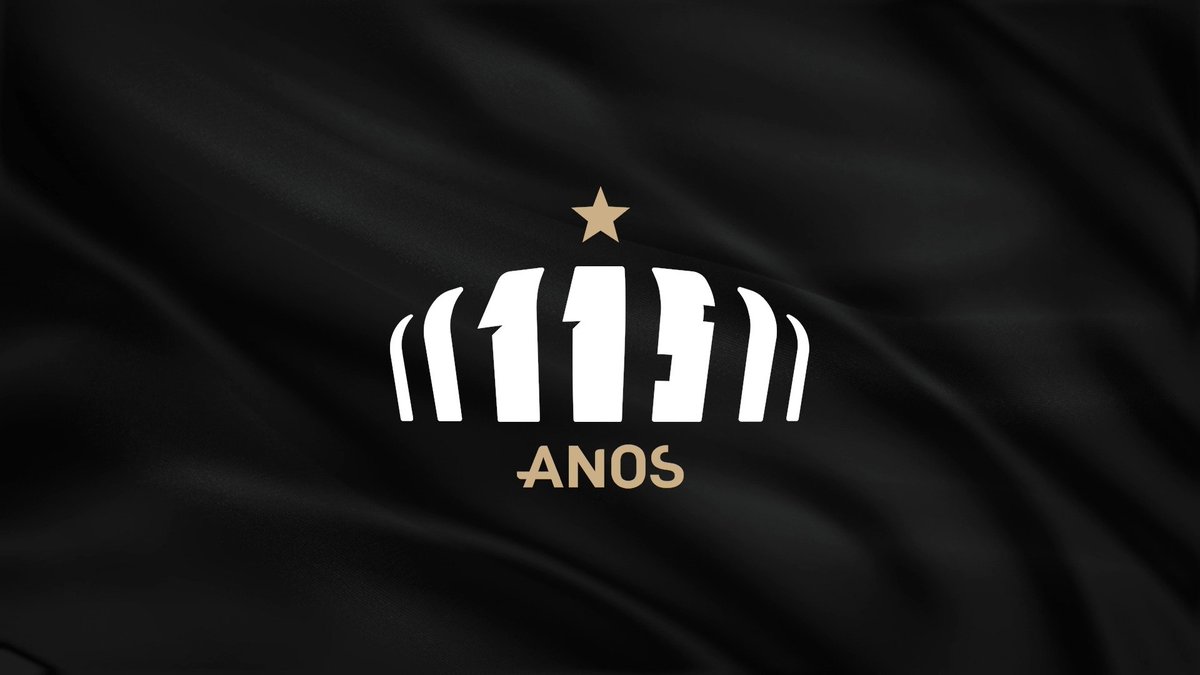 Símbolo da nova era preta e branca, morada da torcida mais apaixonada do Brasil, feita por cada um que carrega a nossa paixão. 🖤🤍 #Galo115Anos