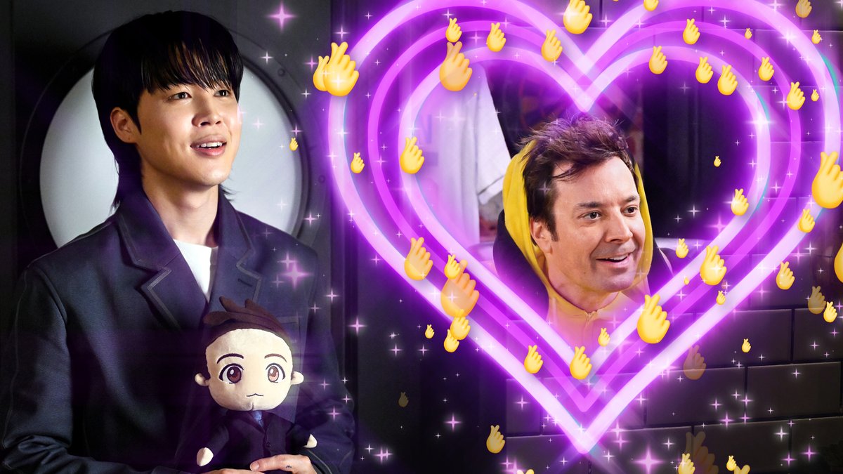 Jimmy is a #Jimin superfan. 방탄소년단 #FallonTonight #JiminOnFallon