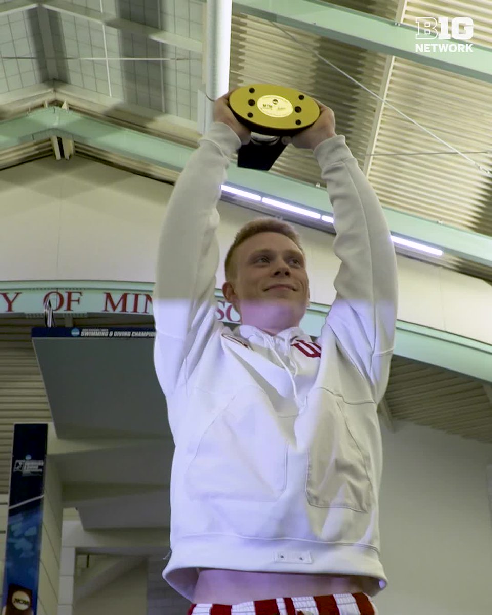 Three-time champ for Andrew Capobianco on the 3m! 🤌 Indiana Swim & Dive x NCAA