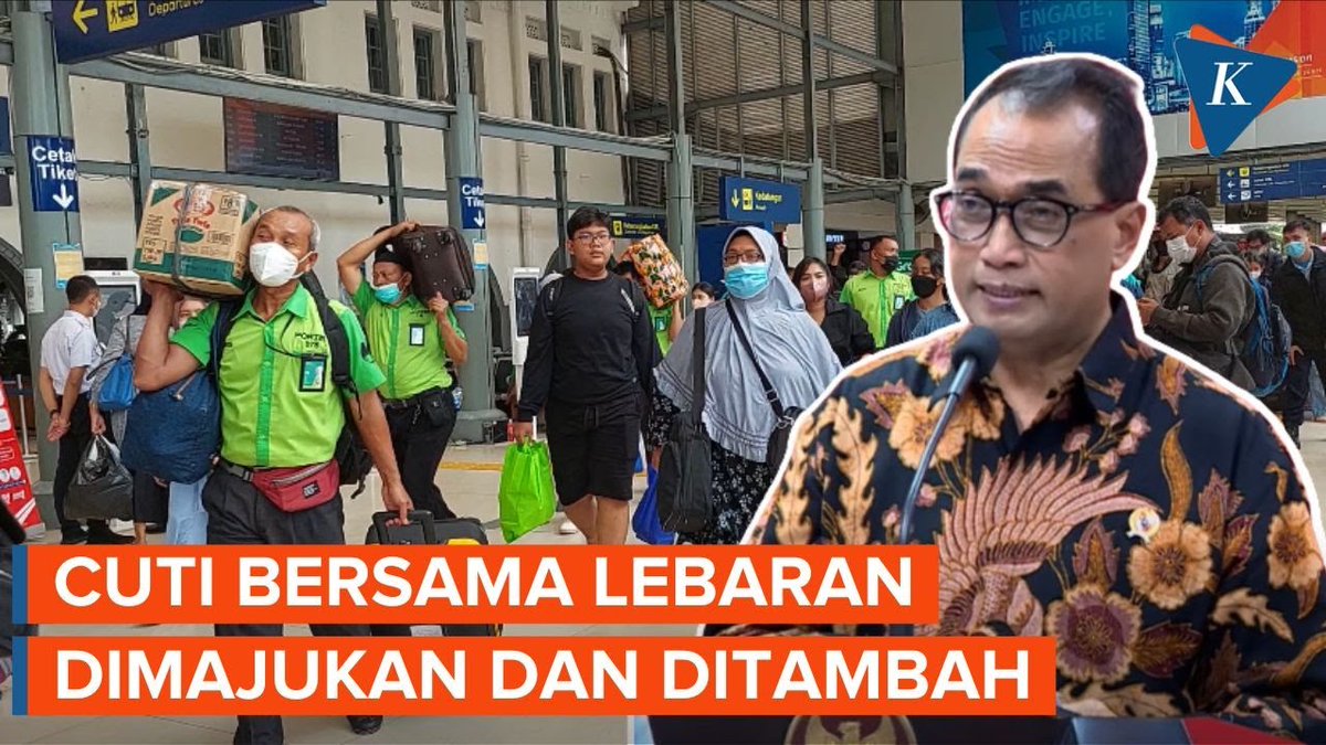 Diputuskan! Cuti Bersama Lebaran Maju, Total Libur Lebaran Jadi 7 Hari Menteri Perhubungan Budi Karya mengatakan cuti bersama akan dimulai tanggal 19-20 April dan berakhir 25 April 2023, yang sebelumnya, libur lebaran jatuh pada 21-26 April. < #CutiBersama #LiburLebaran