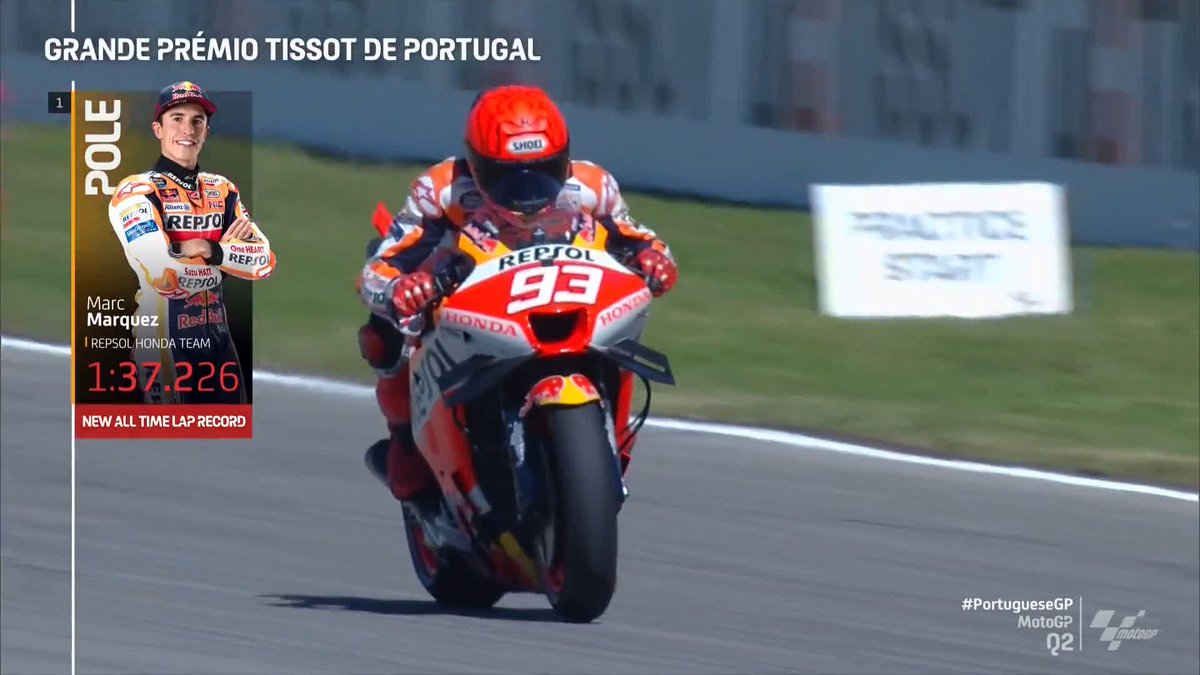 You can NEVER count Marc Márquez out! 🔥 #PortugueseGP 🇵🇹