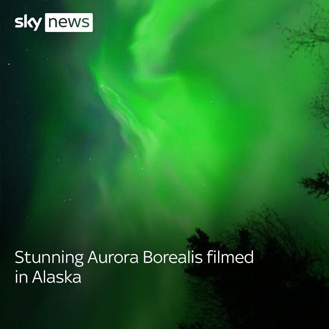 An aurora chaser in Fairbanks, Alaska, captured a stunning view of the northern lights in the early hours of Friday, March 24. This footage was captured by Vincent Ledvina, who called it “the most insane Aurora of my life”