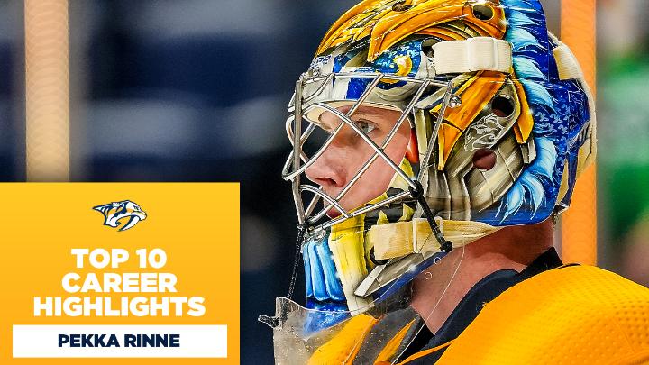 Today, a Nashville Predators legend was immortalized in Smashville. 🙌 To celebrate his statue unveiling, let's look back at the best of Pekka Rinne's career.