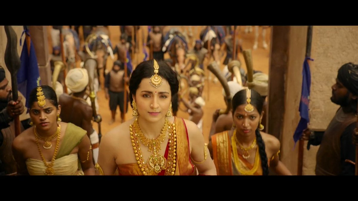 Beauty. Grandeur. Drama. Suspense. Action. All this and so much more! #PS2Trailer arriving in just 4 days! #CholasAreBack #PonniyinSelvan2 #ManiRatnam A.R.Rahman @madrastalkies_ Lyca Productions @Tipsofficial TipsMusicSouth IMAX @primevideoIN Trisha 🎀すずり✿