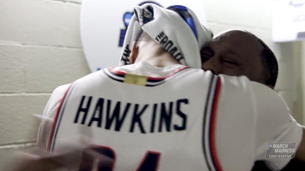 Jordan Hawkins' father knew before anyone how great his son would be. We got to see it in the Sweet 16, as Hawkins led UConn Men's Basketball to the Elite Eight