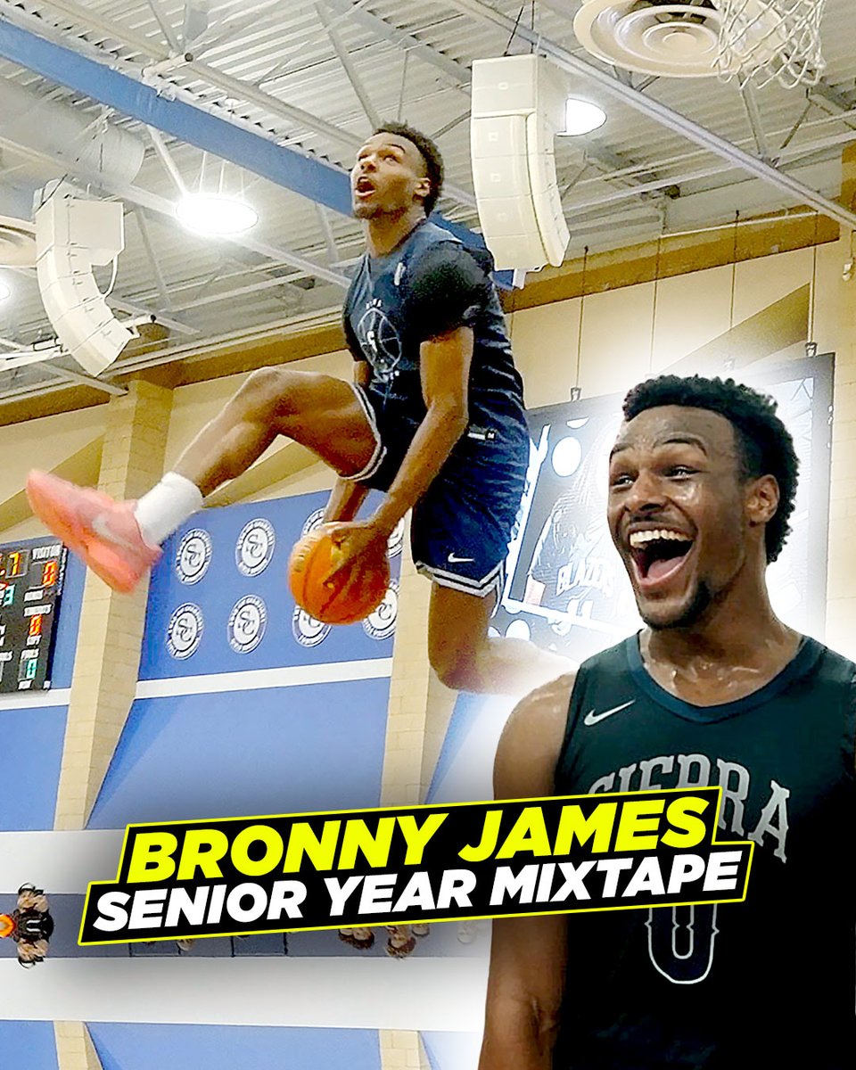 Bronny James OFFICIAL Senior Season Mixtape!!