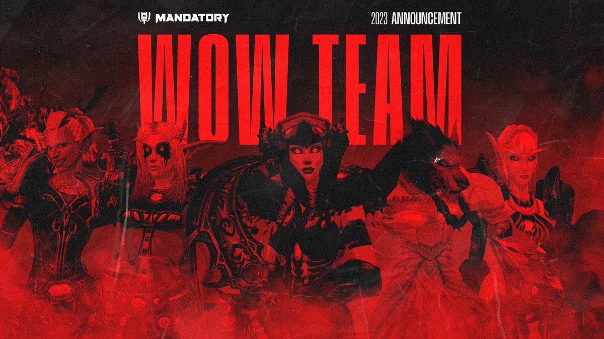 We are coming on a second game, still not here to laugh #MDRWIN Welcome to our WoW Esports roster previously known as Monka : @Sotlekill Crims MDR Moadmoad MDR Skylarked Rx Next step for the team : March 31st for the MDI #RaiseYourHammer 🟥🔨