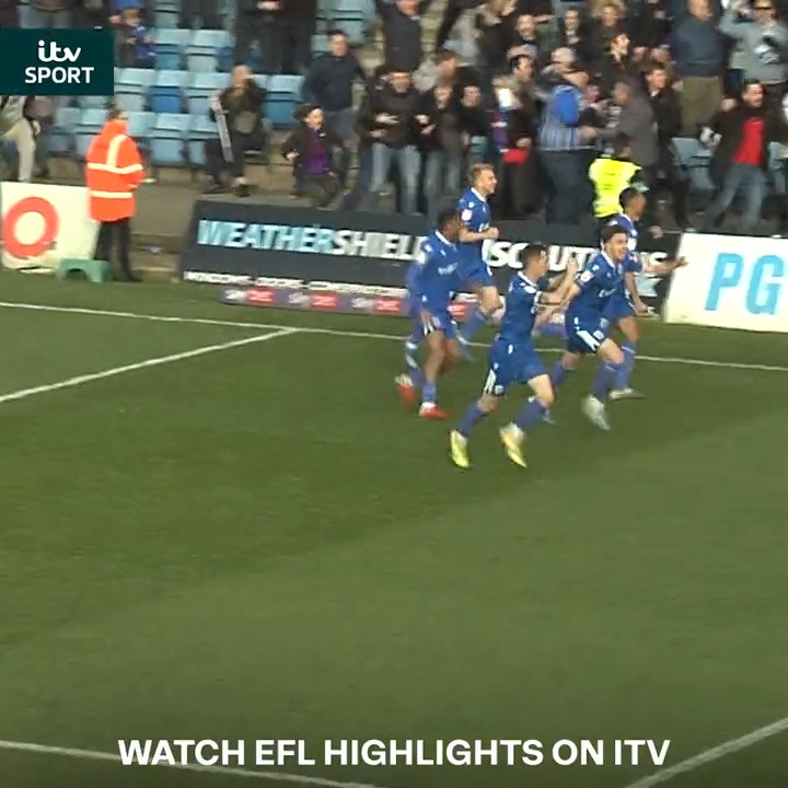 Last-minute winner at Gillingham FC earlier? ⏱ Look at those scenes 😍