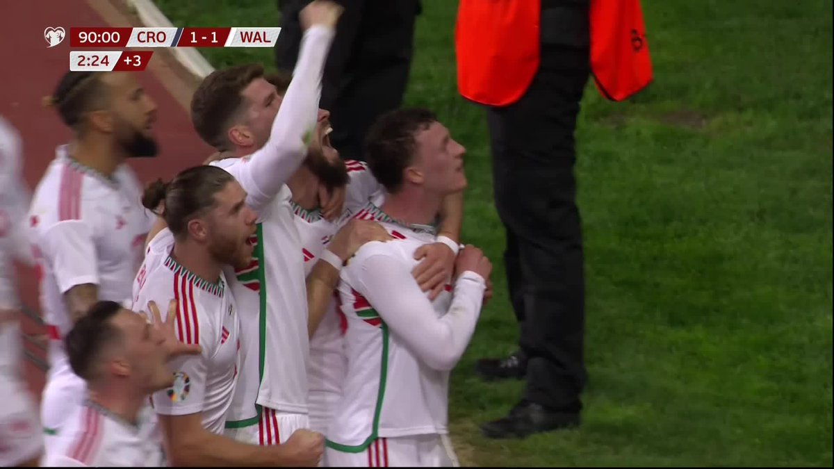 🤩 What a moment for Nathan Broadhead! Wales 🏴󠁧󠁢󠁷󠁬󠁳󠁿 | #itfc