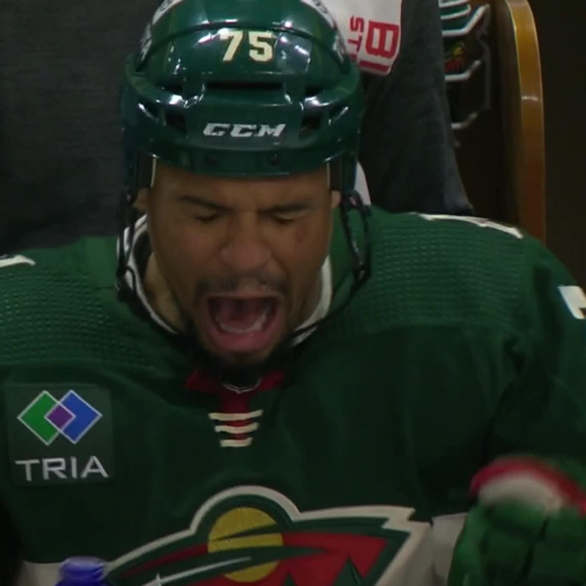 Ryan Reaves vs. smelling salts 😅