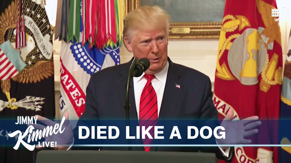 Acyn 🤦‍♀️🤦‍♂️👇👀🤦‍♀️🤦‍♂️🤦‍♀️🥴😬 Jimmy Kimmel: "We mashed up Barack Obama’s Bin Laden speech with @RealDonaldTrump’s al-Baghdadi speech, and the results are amazing"