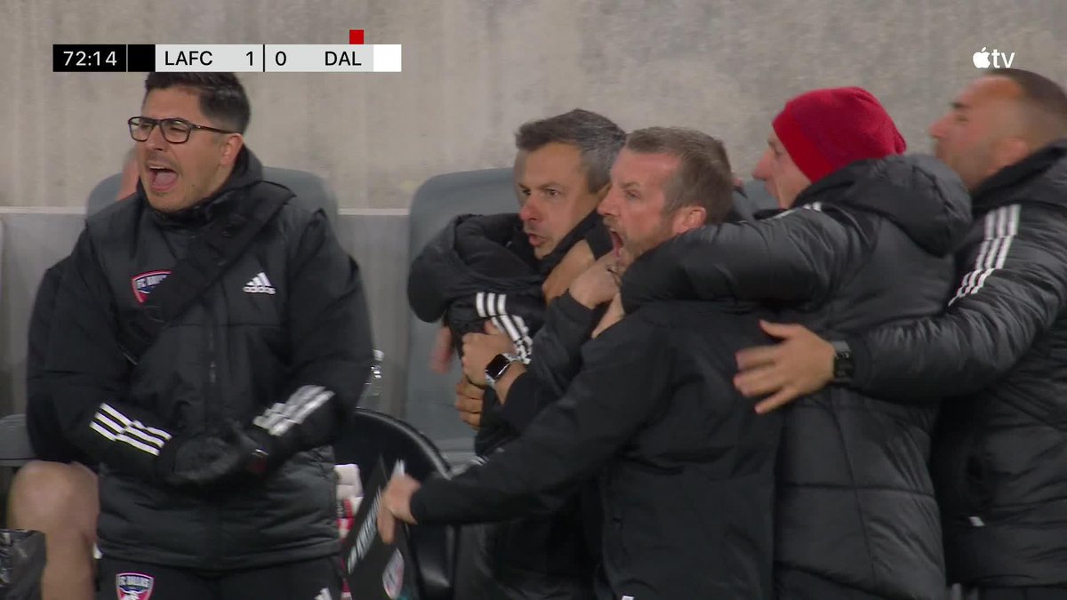 10-man FC Dallas equalize on the karate kick goal from Kos. 🥋