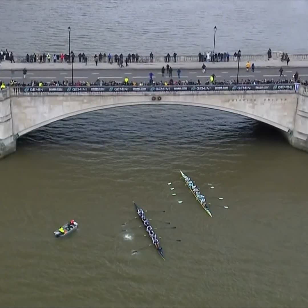 "This is one of the best races we've seen in years." Cambridge have won the 168th men's #boatrace 🏆 #bbcboatrace