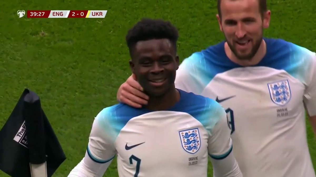 BUKAY😱 SAKA (via FOX Soccer)