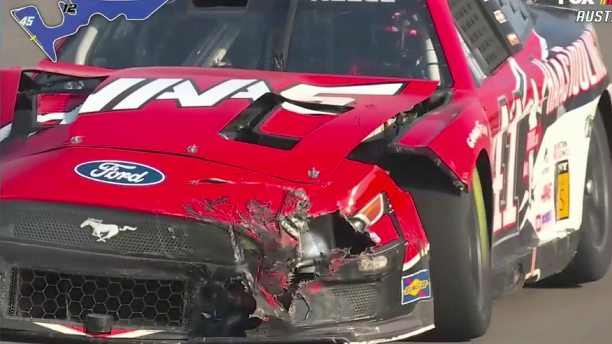 Trouble for Ryan Blaney and Ryan Preece brings out the caution for another NASCAR overtime restart.