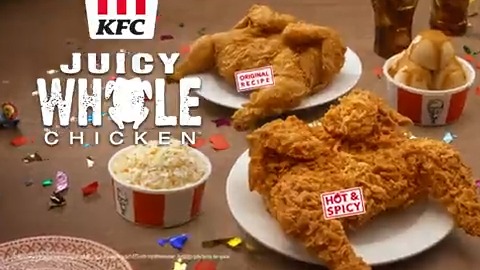 Ayam goreng seekor yang paling juicy, rangup dan empuk dah tiba di KFC Self-Collect Stores serata Semenanjung Malaysia. Jom nikmati kelazatan dan keempukan menu baharu ni hari ini! Jom tempah sekarang di ! Untuk tempoh terhad. #KFCJuicyWholeChicken
