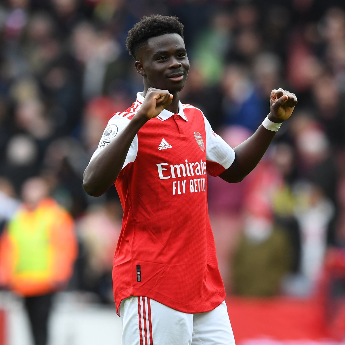 🙌 Start the week by enjoying all of Bukayo's 12 @PremierLeague goals so far this season ⚡️ Bukayo Saka