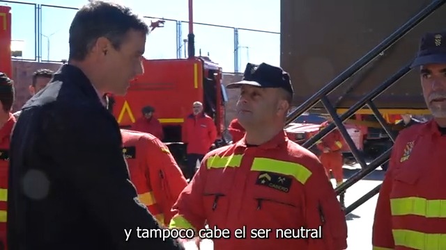 La emergencia climática es una crisis actual y urgente. Causa daños como los que estamos viendo en el #IFVillanuevaViver. Mi reconocimiento al gran trabajo de todos los servidores públicos que luchan contra el fuego. Contáis con el apoyo de este Gobierno.