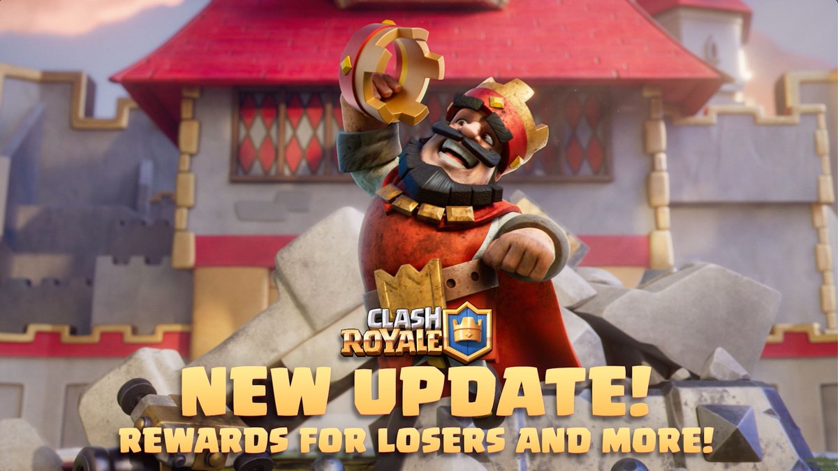 The new #ClashRoyale update is here! Check out the launch trailer and we'll see you in the Arena 👊