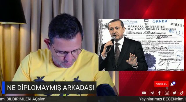 Bir diploma gösterin yeter! 🤣komik bir durum yaşanıyordu.