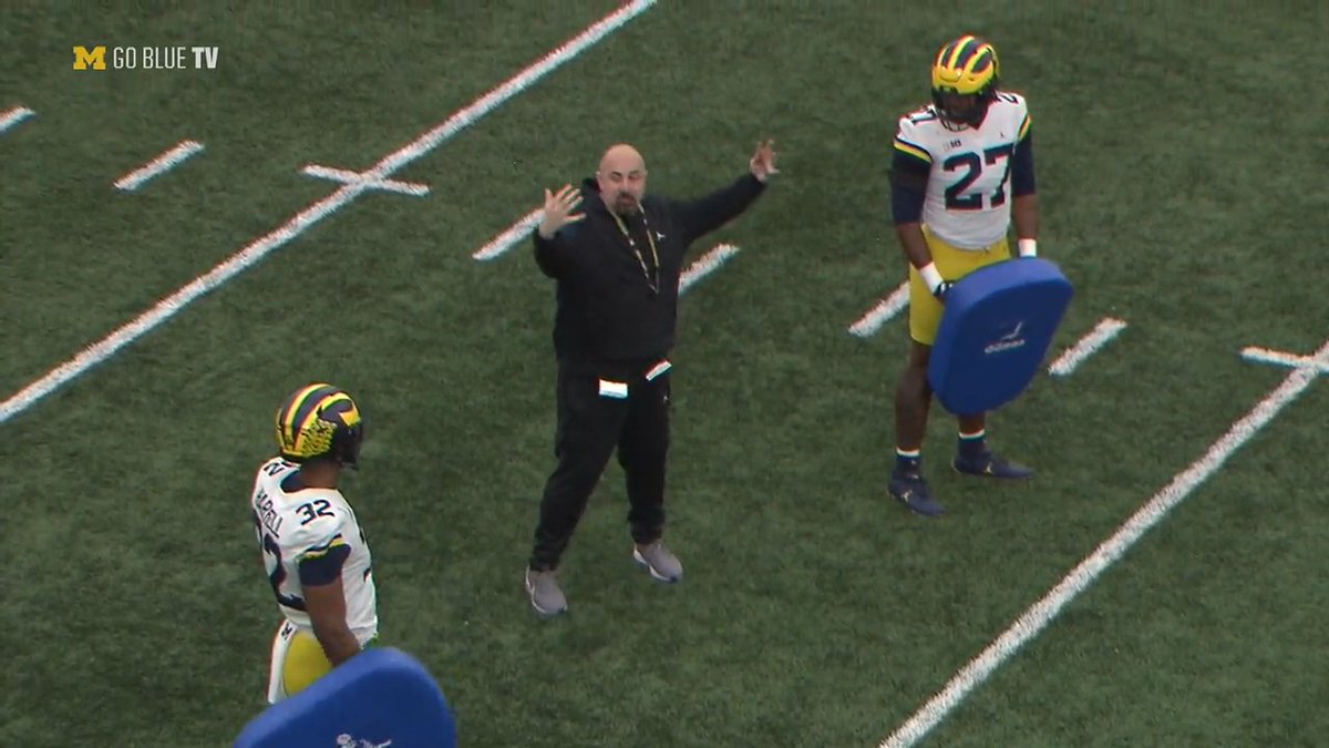 A loyal, hard-working guy that coaches football and loves the players he coaches. It's great to have Chris Partridge back on staff! #GoBlue