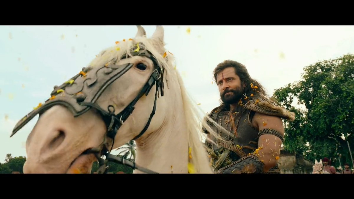 Our mighty #AdithaKarikalan is ready to conquer more battlefields and all your hearts! #PS2Trailer in 2 days! #CholasAreBack #PonniyinSelvan2 #ManiRatnam A.R.Rahman Madras Talkies Lyca Productions Red Giant Movies Tips Films & Music TipsMusicSouth IMAX prime video IN Vikram