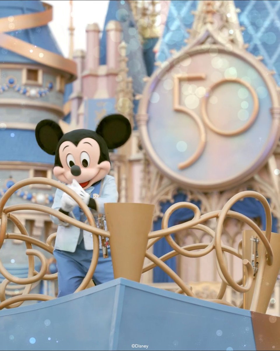 Thanks for being a part of this magical celebration! 🤍 What was your fave part? ✨ #DisneyWorld50