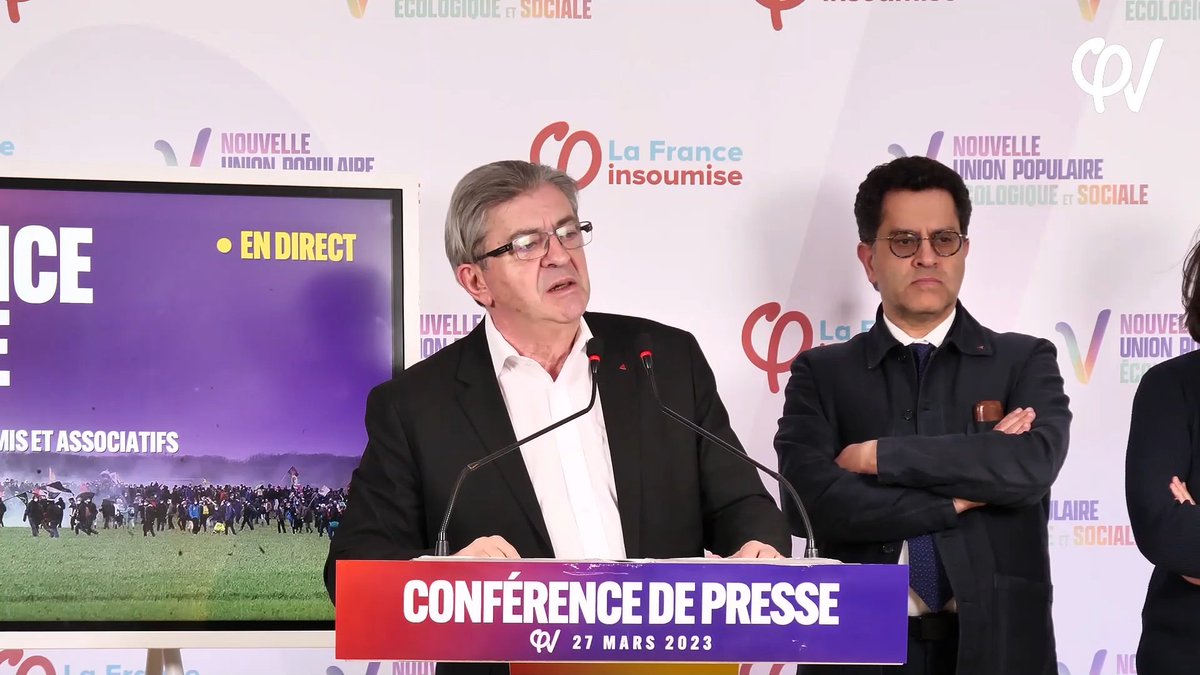 Emmanuel Macron donne de la 5ème République la version la plus brutale, la plus antidémocratique, la plus hostile au Parlement. Les violences sont de sa faute. Il est incapable de les parer, incapable de les contenir. Il ne réussit qu'une chose : les amplifier. #SaintSoline