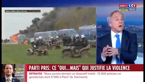 PARTIS PRIS 📌 #PartiPris #Politique d’Hervé Gattegno 📢 : « Ce “oui… mais” qui justifie la violence » #24hPujadas #LCI #La26