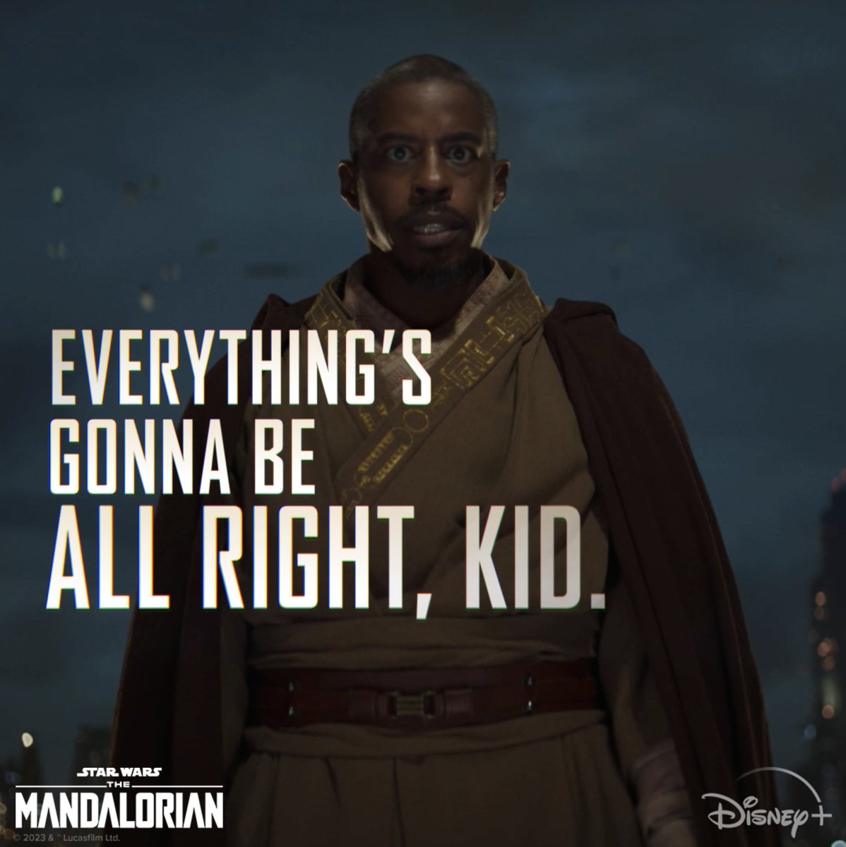 Everything’s gonna be all right. Start streaming Chapter 20 of #TheMandalorian now on Disney+.