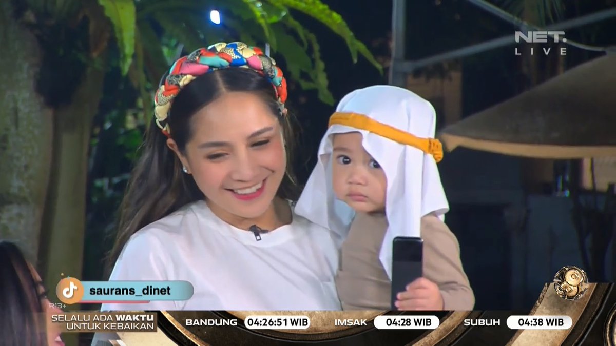 ini dia bintang utamanyaaa syekh dari dubaii 😍😍🥰 #SauransdiNET