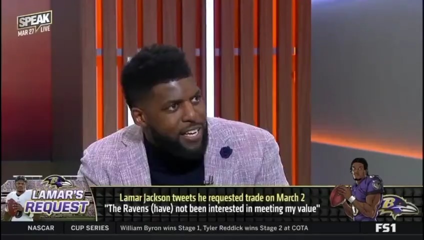 Relax Ravens fans, Lamar Jackson doesn’t actually want to be traded, he just wants to be the highest paid position—and he’s got 112 days to make it happen…
