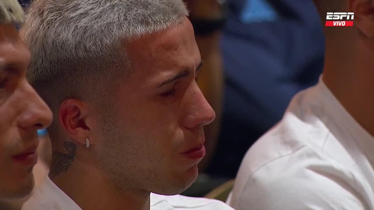 La emoción de Enzo y Scalo. 🥹🫶