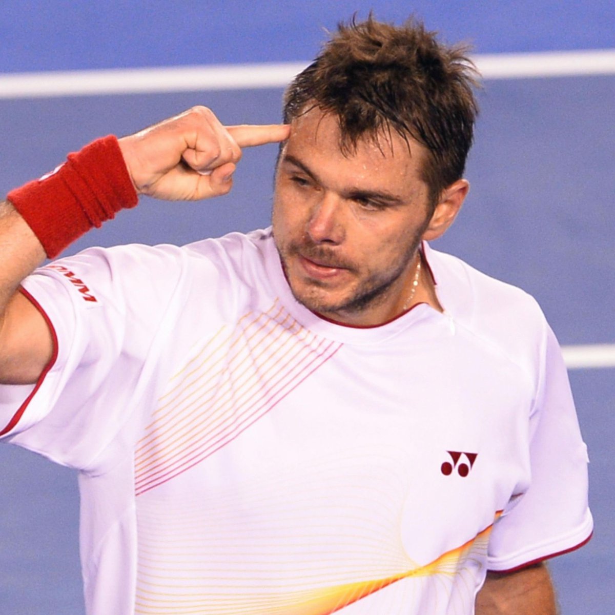 STANIMAL UNLEASHED 🫡 🇨🇭 Happy birthday, Stanislas Wawrinka. #AusOpen