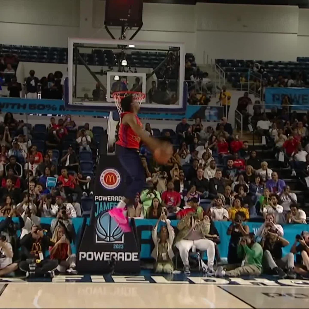Bronny's first dunk 👀🔥 SportsCenter NEXT #PoweradeJamFest