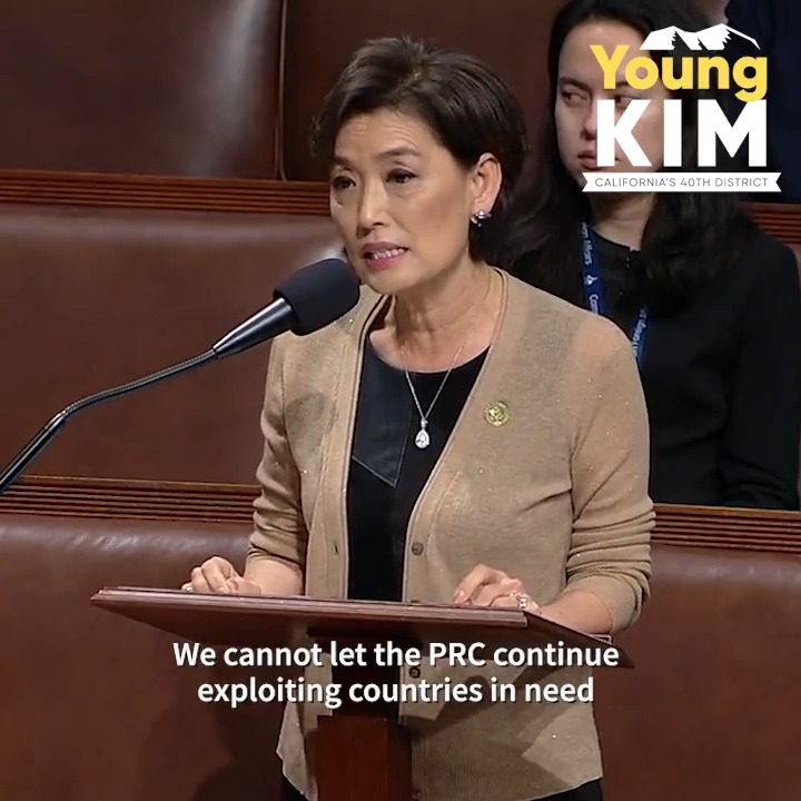The People's Republic of China is leveraging its developing country status to take advantage of countries in need & receive aid to use as a backstop to fund the exploitative Belt & Road Initiative. The PRC is Not a Developing Country Act will ensure it plays by the rules.