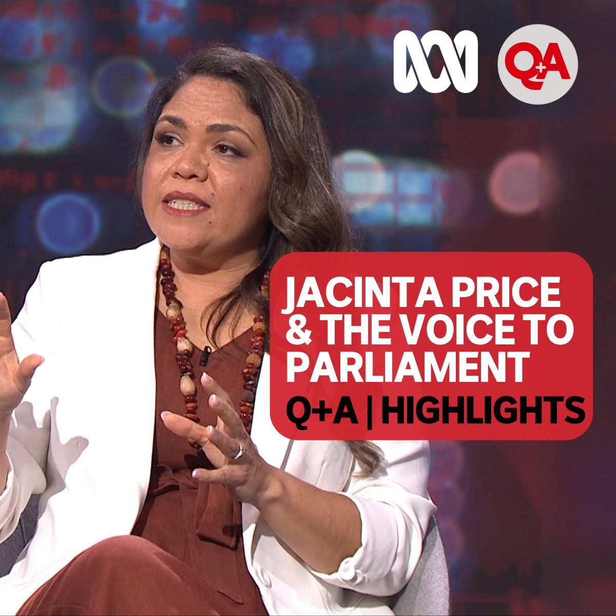 Aunty Tracey asks Jacinta Price why she’s planning to vote “No” in the Voice to Parliament referendum #QandA