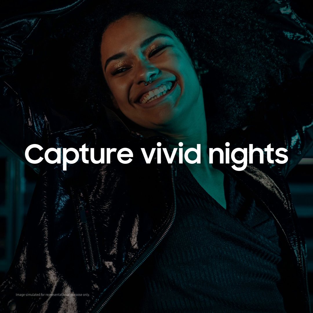 While you welcome vivid nights, we have come up with an innovation that’ll capture those memories from those nights crystal clear. Name the feature in the comments below and stand a chance to win an immersive listening experience with #GalaxyBuds2