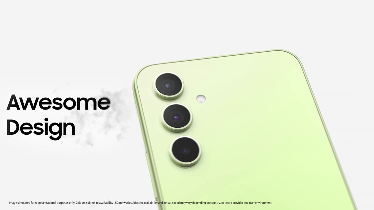 Presenting the all-new #GalaxyA34 5G and #GalaxyA54 5G with an incredible design and trendy colours that truly amp up your style. #AwesomeIsForEveryone. Buy now: #AmpYourAwesome #AwesomeGalaxyA #Samsung