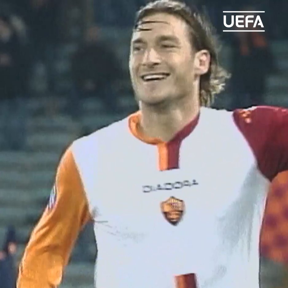 One of the greats 🥰 📅 Totti made his Roma debut #OTD in 1993 ❤️💛 Francesco Totti || AS Roma || #UEL
